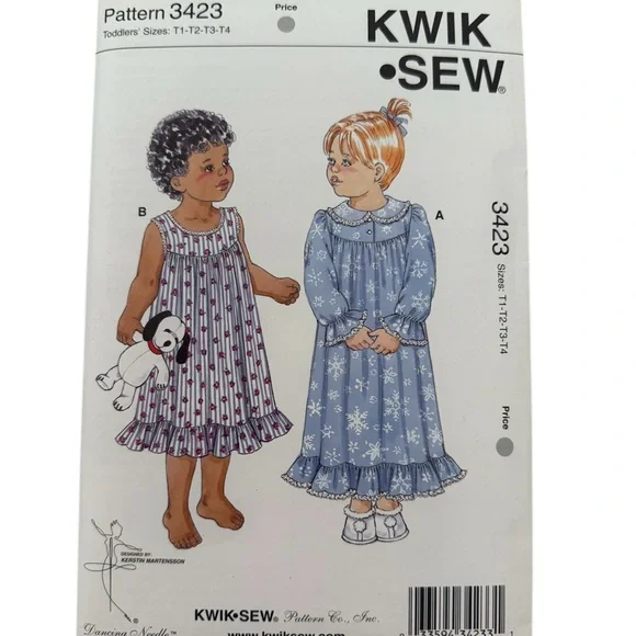 Kwik Sew Pattern Pajamas Collection - Picture 3 of 6